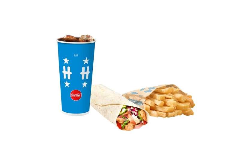 Large Mini Roll Döner Soy Menu