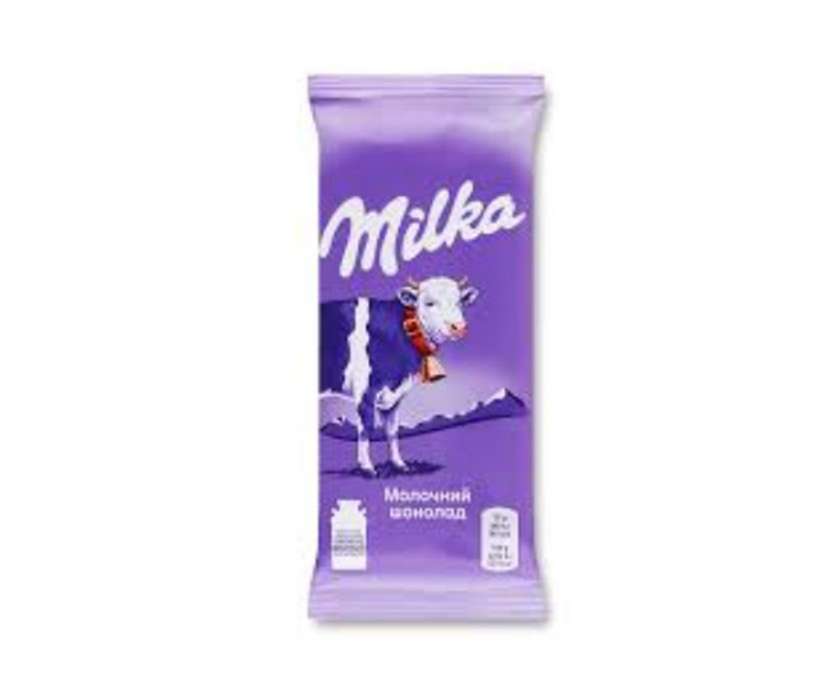 Шоколад Milka без додатків 90г(60526)(60526)