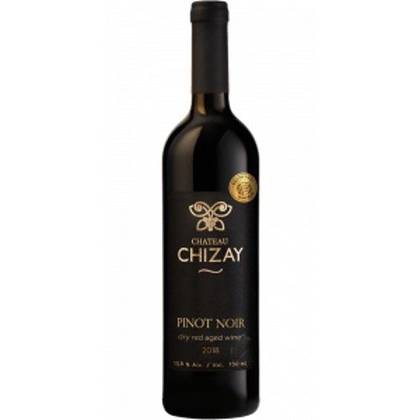 Вино Chateau Chizay Піно Нуар витримане черв. сухе 0.75 л