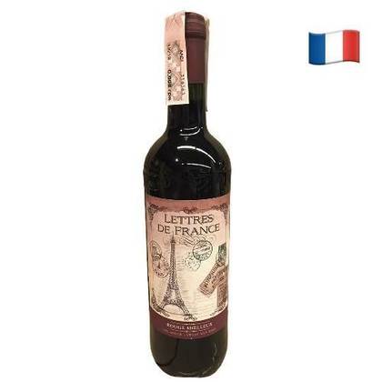 Вино Maison Bouey Lettres de France Rouge Moelleux черв.н/сол 0.75 л