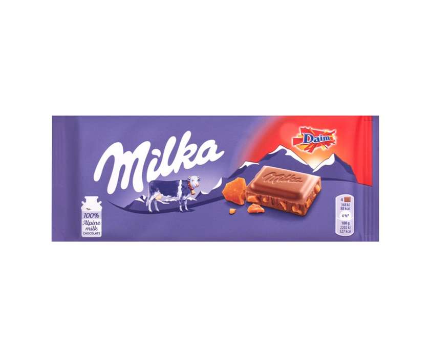 Шоколад Milka Мигдаль-Карамель 100г(123003)