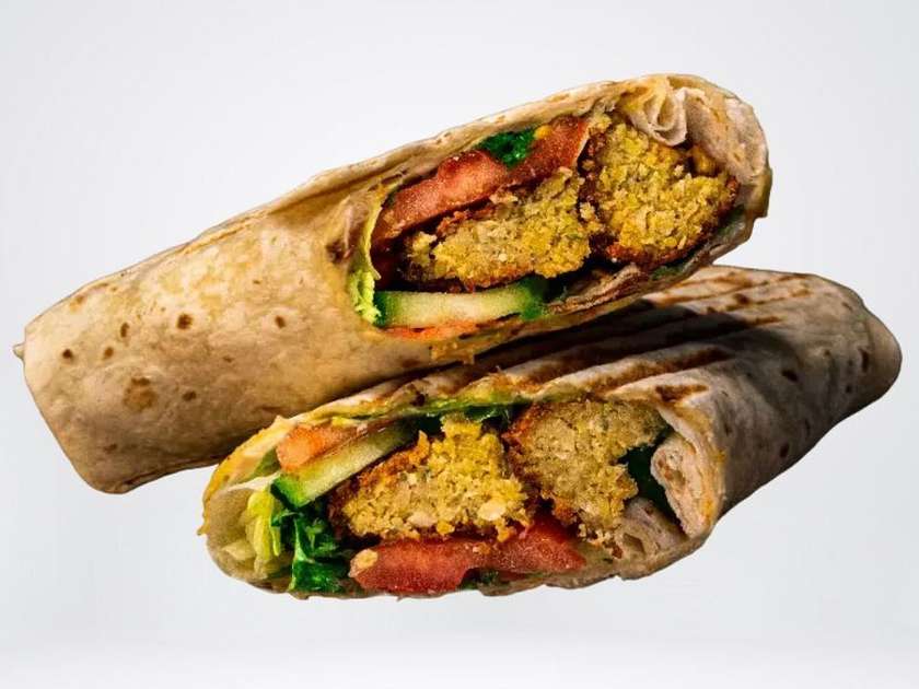 Falafel Twister s Hummusem
