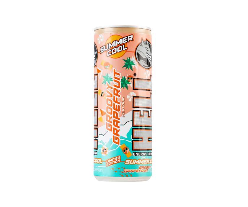 Напій енерг HELL Groovy Grapefruit 0,25л