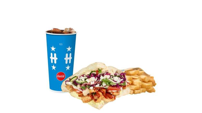 Large Döner Soy Menu