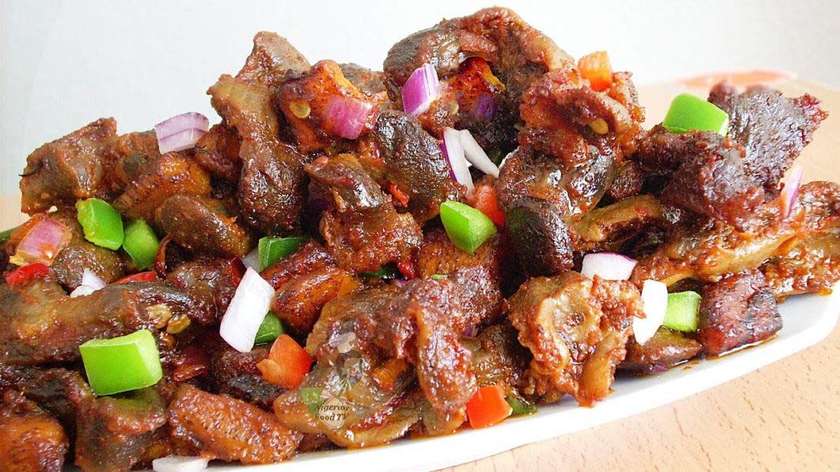 Spicy Goat Meat