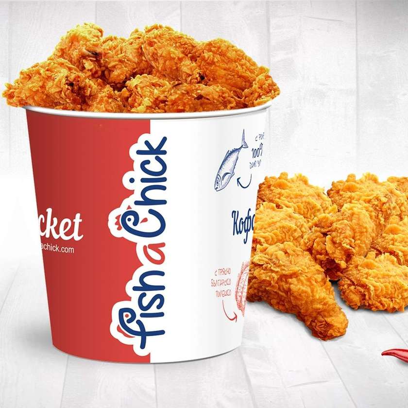 Bucket of wings (30 pcs - 1.2kg)