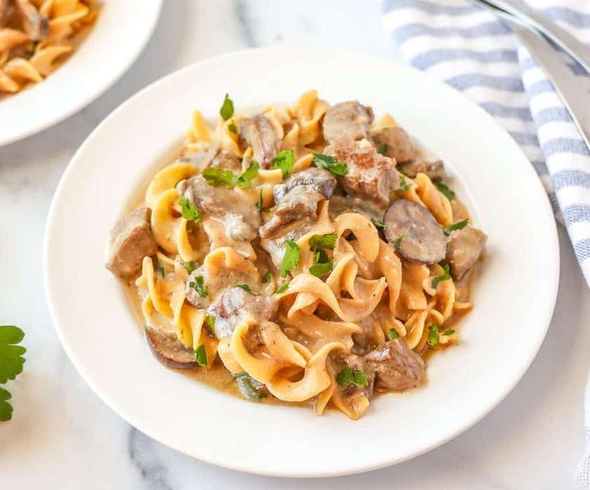Beef Stroganoff