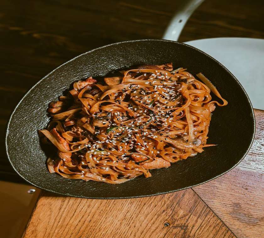 Stir-Fry Noodles With Chicken