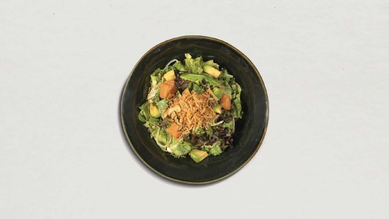 64. Sashimi Salmon And Avocado Salad