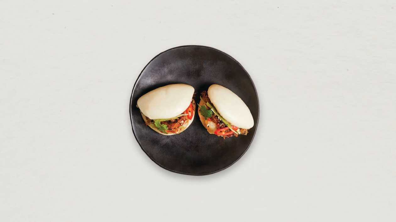 119. Crispy Duck & Shiitake Bao Bun