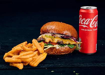 Cheese Smash Burger Menu