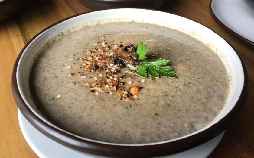 Крем-суп грибовий