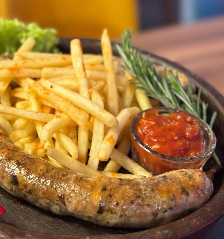 Ковбаса печена куряча