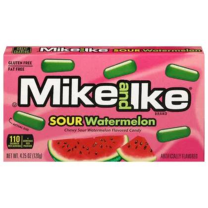 Konfektes Mike&Ike ar skābu arbūzu garšu 120g