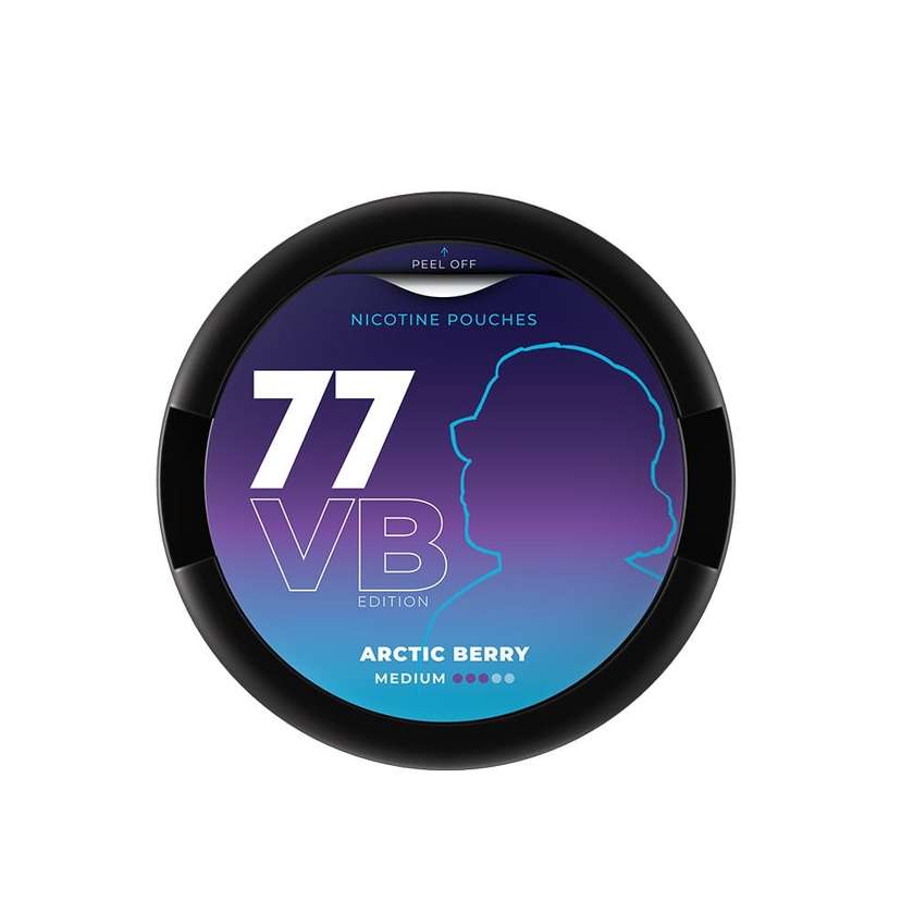 77 Nicotine Pouches VB Edition Arctic Berry, 20mg