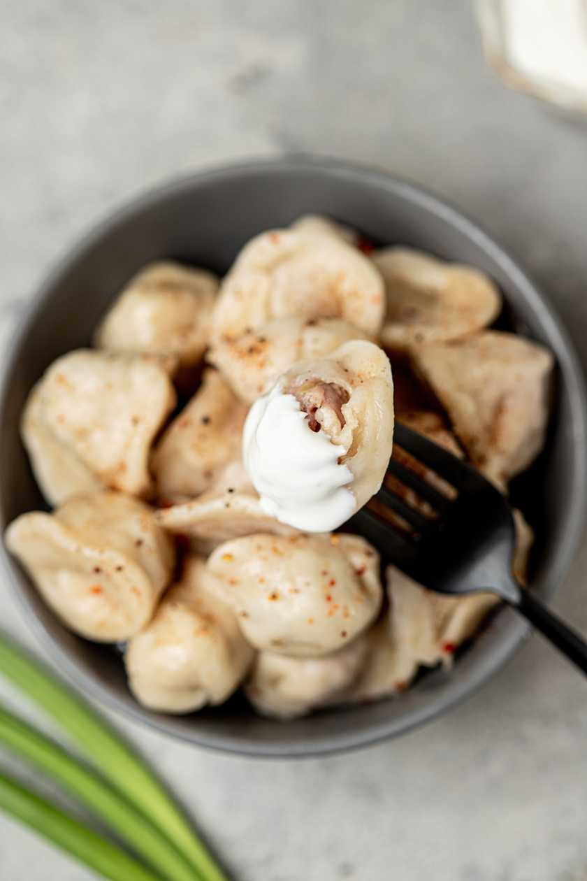 Frozen Dumplings with Turkey