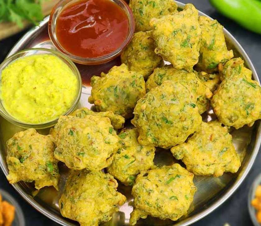 Methi bhajiya or methi pakora
