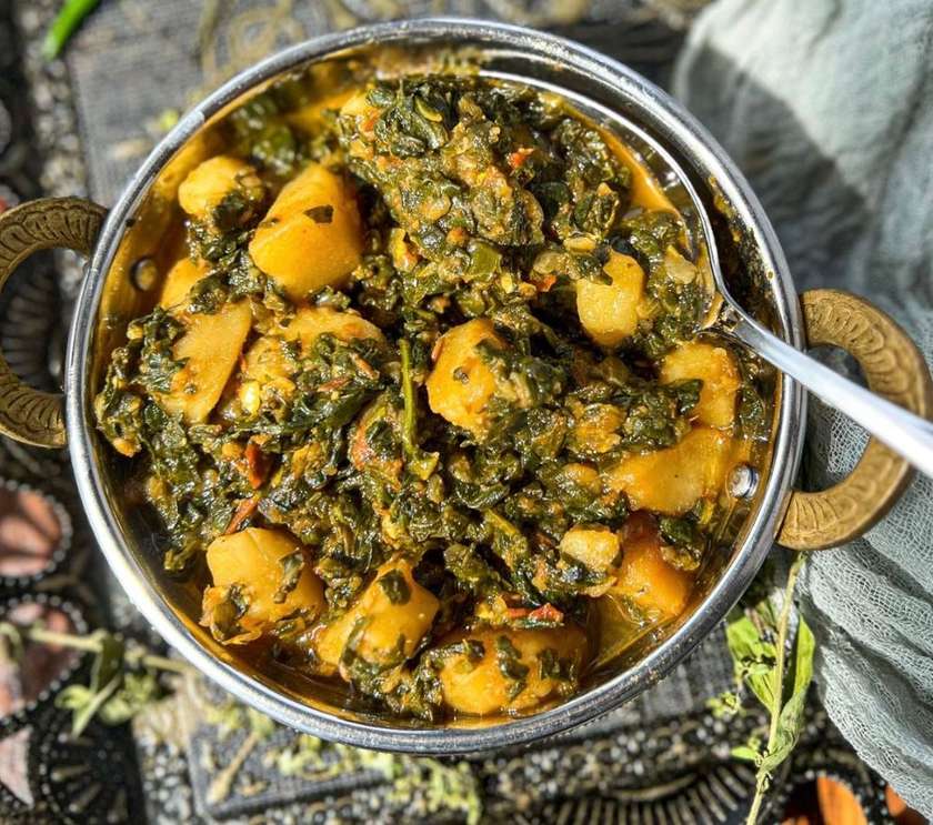 Aloo Palak