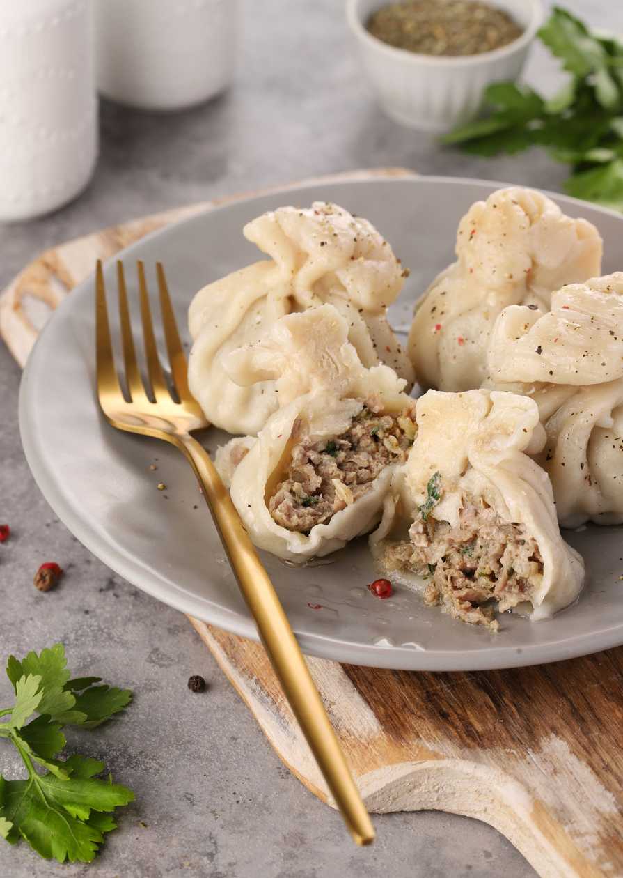 Frozen Khinkali with Meat