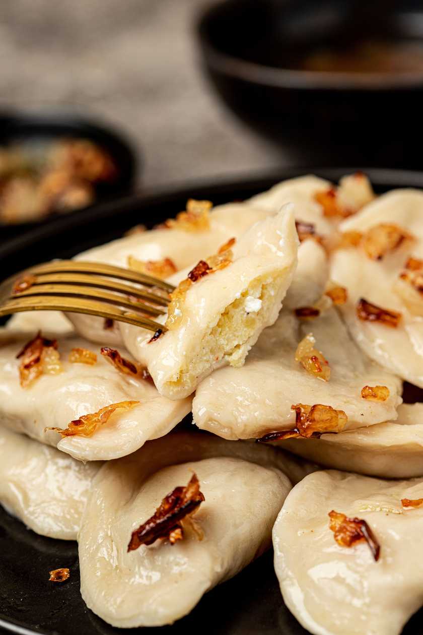 Frozen Varenyky with Potato and Cheese