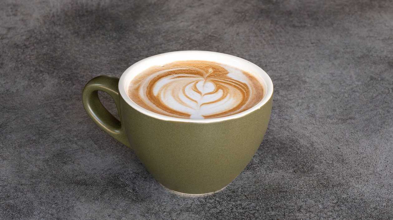 Mocha Latte with Organic Cacao