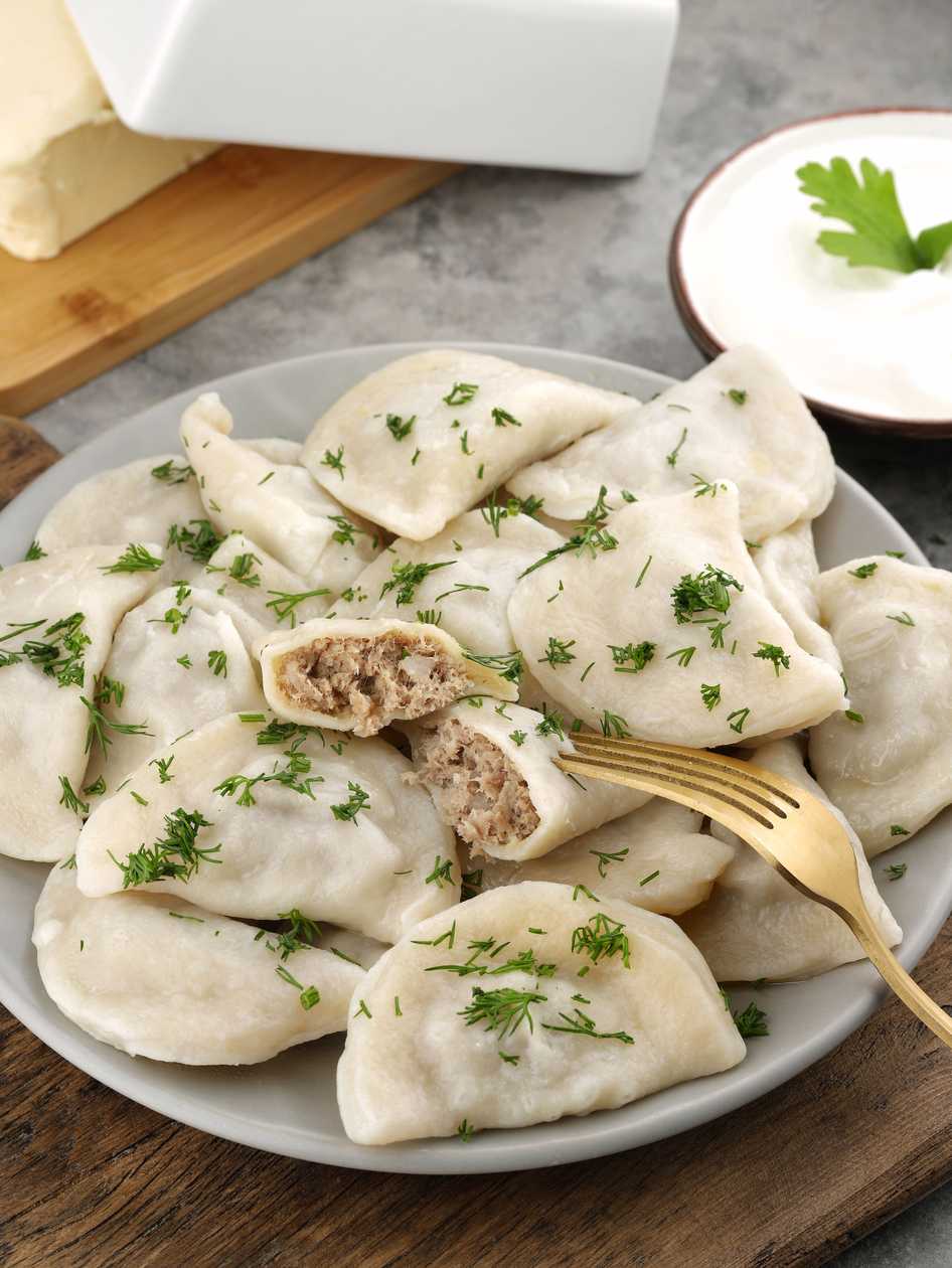 Frozen Varenyky with Meat