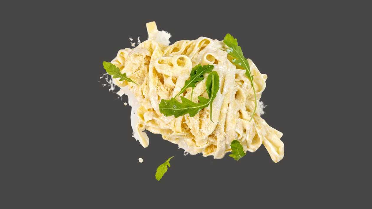 Makaronai su grietinėlė