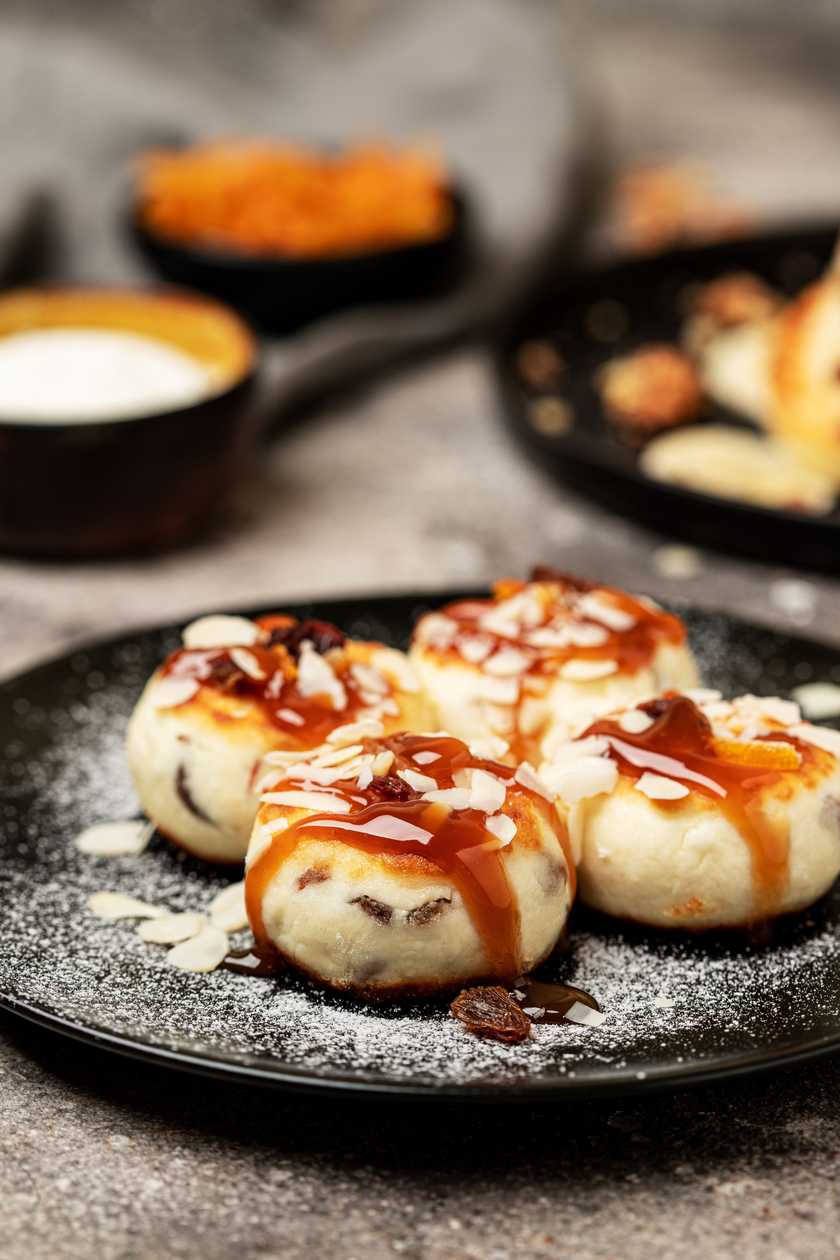 Frozen Syrnyky with Raisins