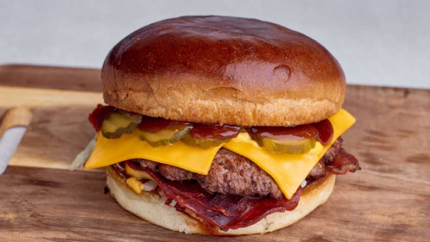 Whisky BBQ smash burger