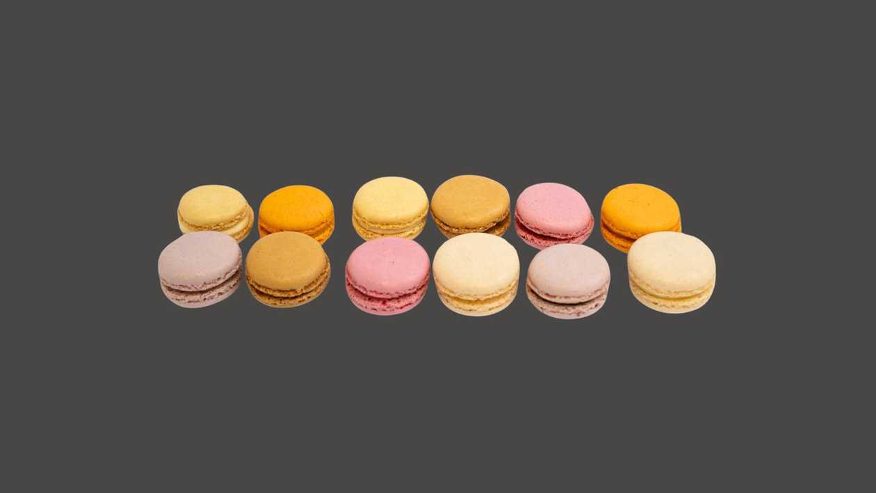 Migdoliniai sausainiai Macaroons
