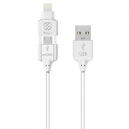Scosche with 2-in-1 MFi Lighting Micro USB Cable