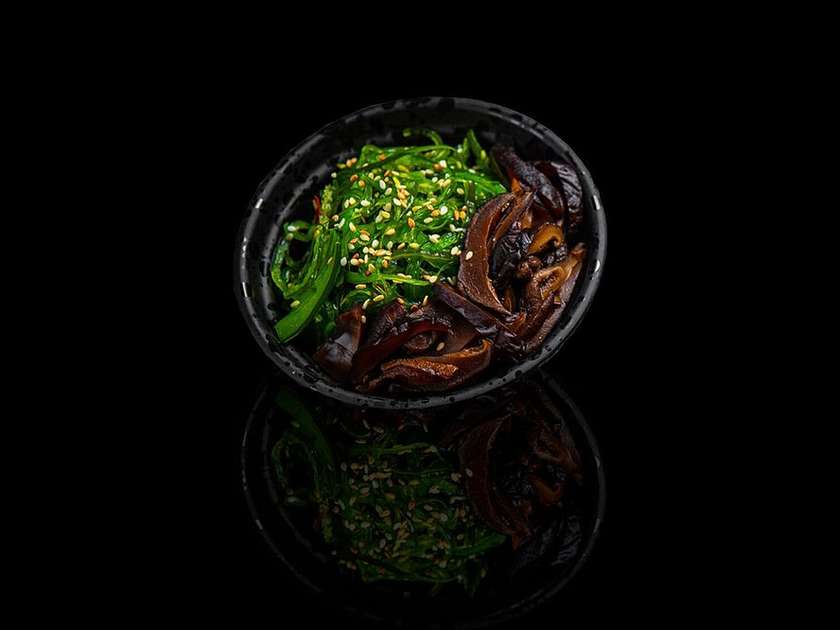 Wakame Shiitake salat