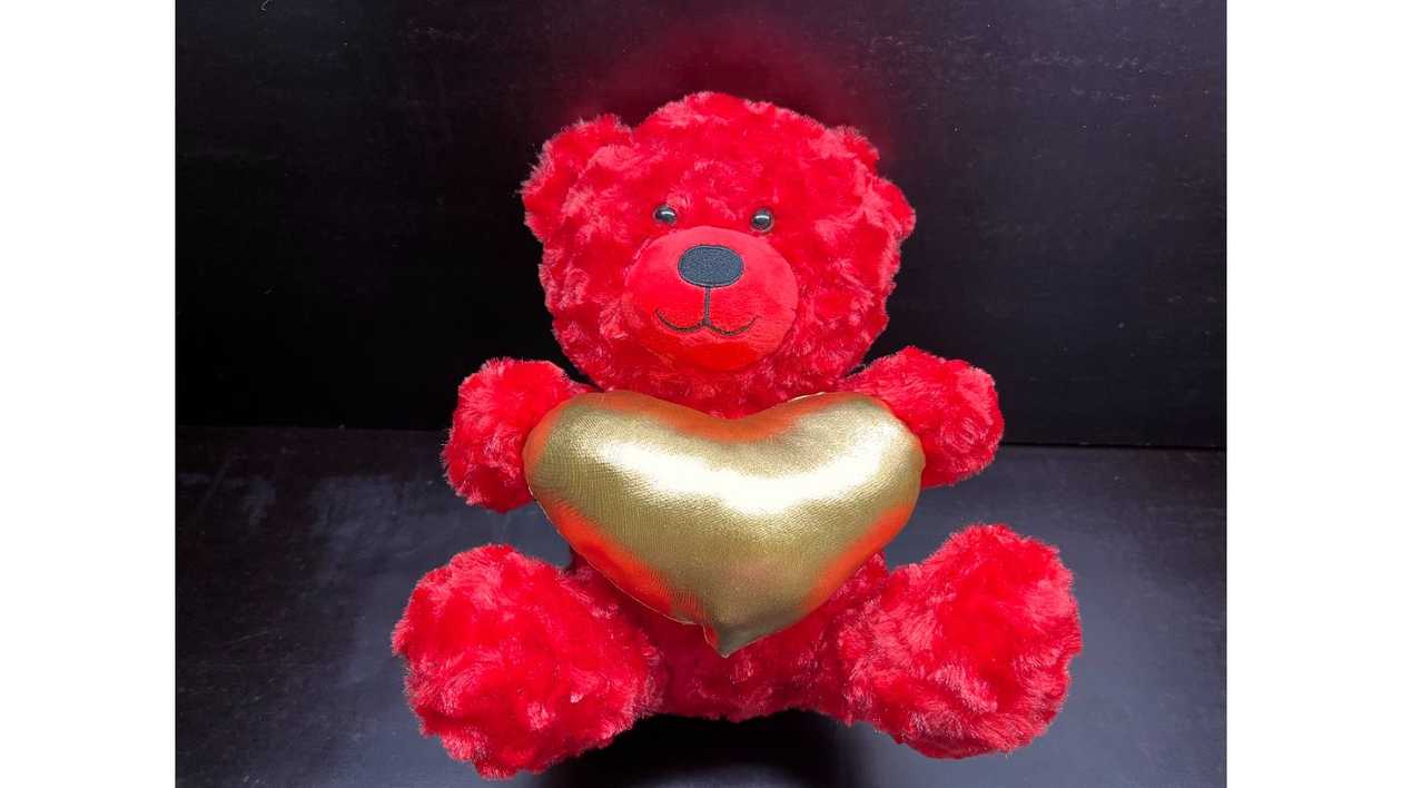 Mīkstā Rotaļlieta Sarkans Lācis