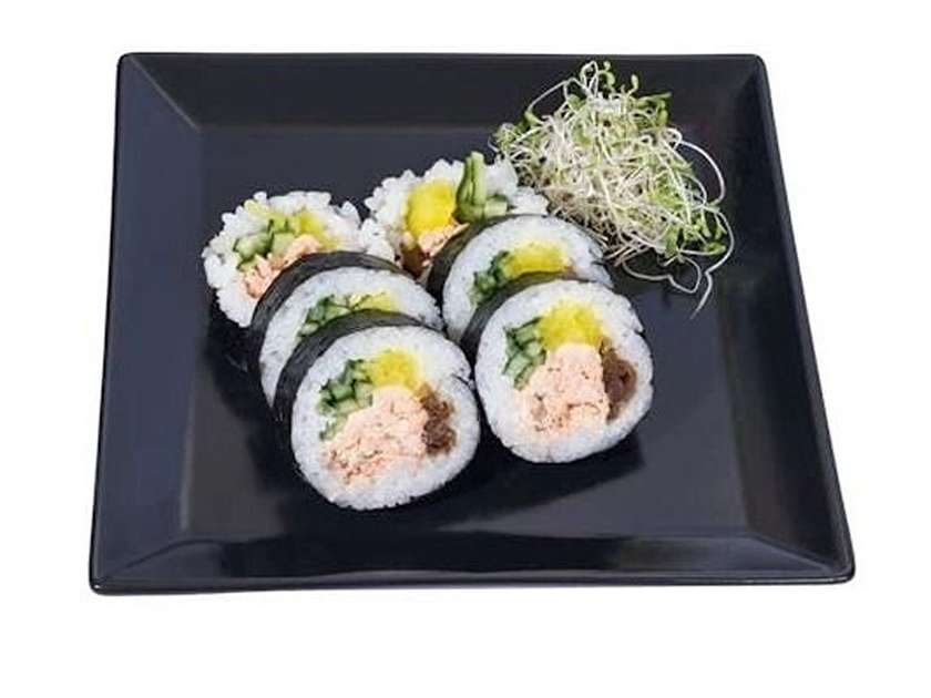 Futo with Grilled Salmon