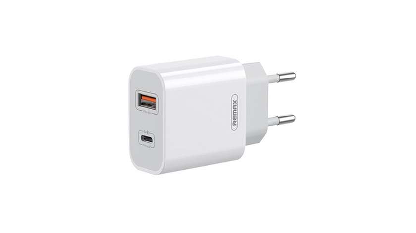 Remax 20W Power Adapter Usb-A & Type-C (RP-U120)