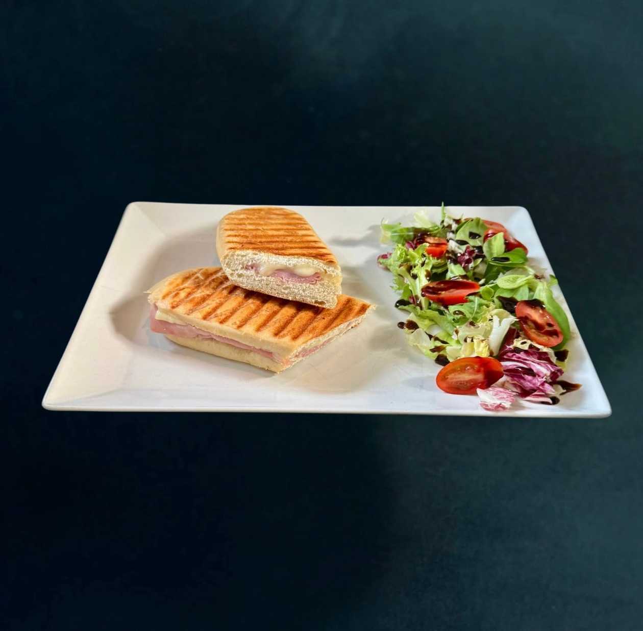 Panini Ham and Emmental