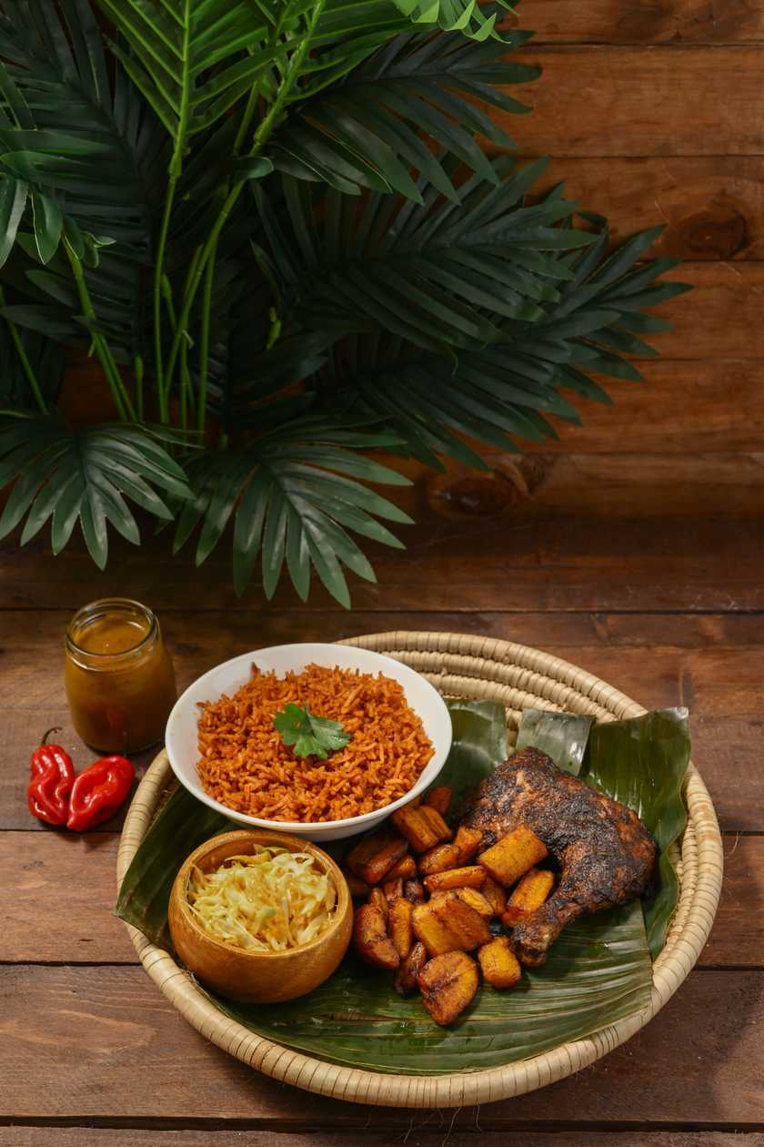 Jerk & Jollof Rice Bowl