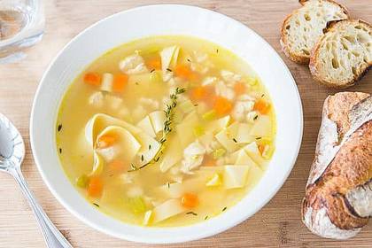 Ciorba de pui cu taitei    (480g)