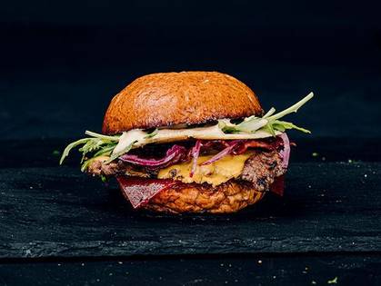Red Slice Smash Burger