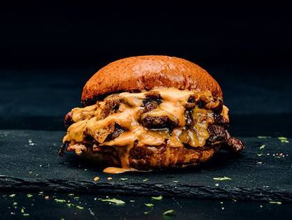 Level 10 Double Smash Burger