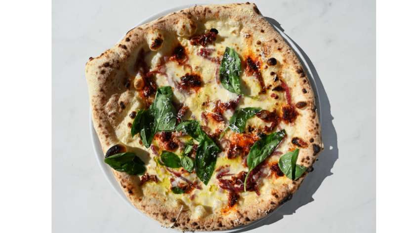 Pizza Nduja e Mascarpone