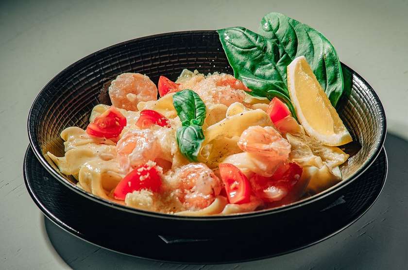Pasta with Shrimps