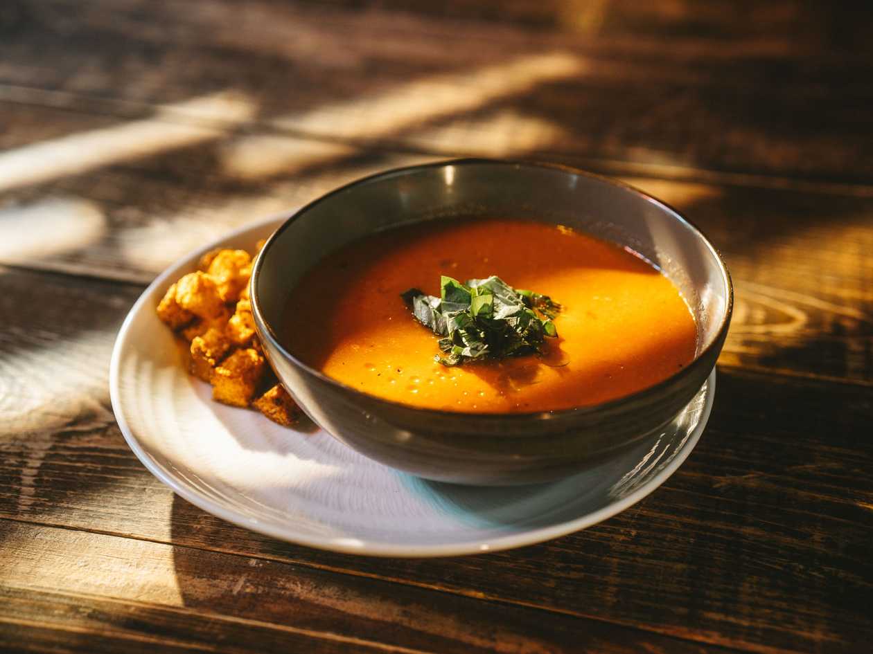 Smoked Gazpacho Soup