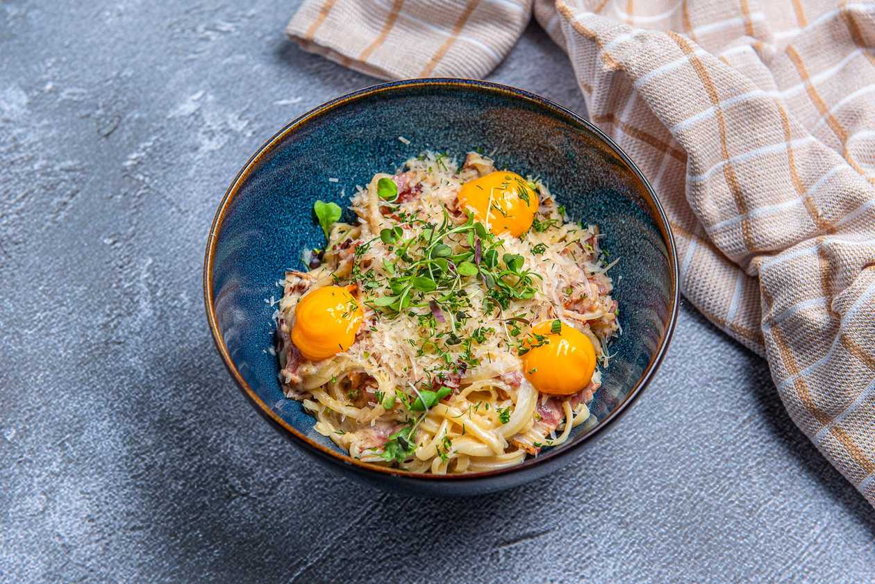Pasta carbonara