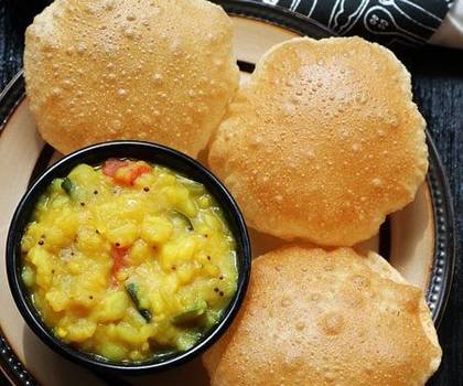 Breakfast Poori Combo