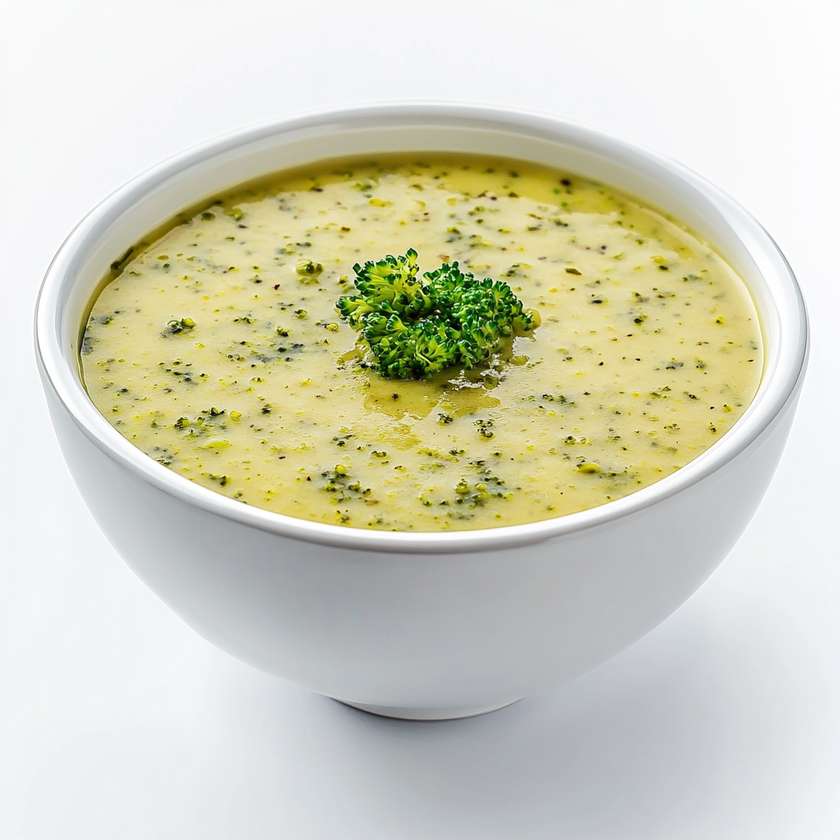 Broccoli Cream Soup with Chiabata