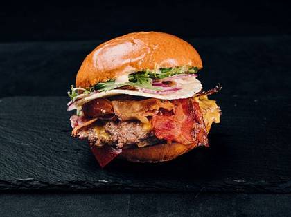 Double Smash Red Slice Burger