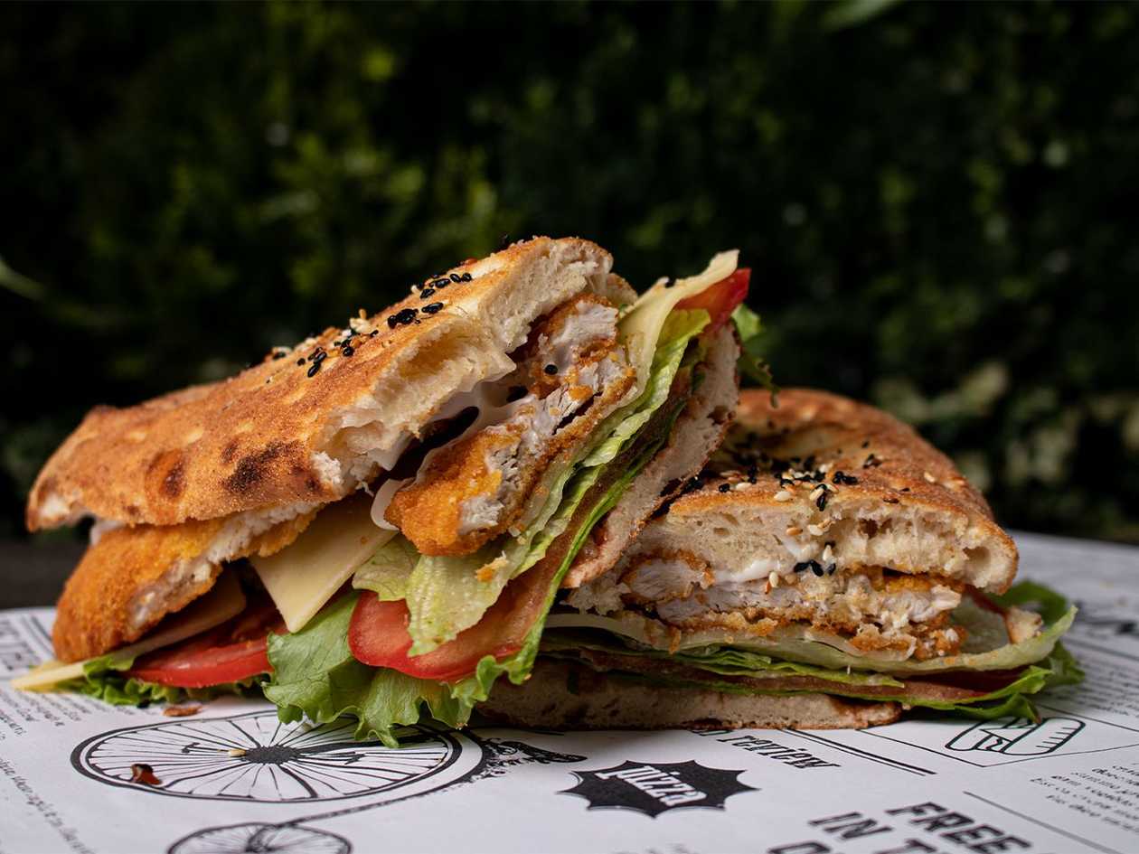 Chicken Schnitzel Sandwich