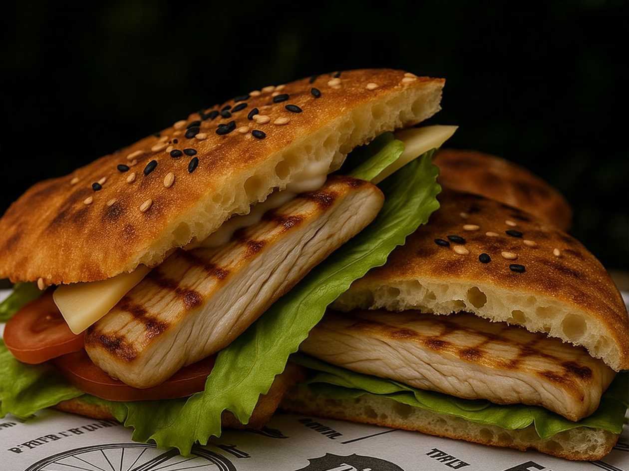 Grilled chicken sandwich