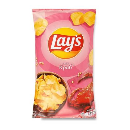 Lays Crab Flavor Chips